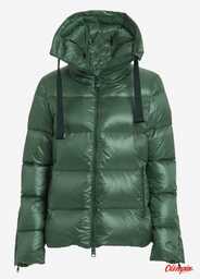 Deha Kurtka puchowa damska HYPE EMERALD GREEN