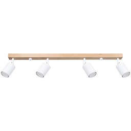 Sollux Ścienna lampa ekologiczna Verdo SL.1289 tuba drewniana