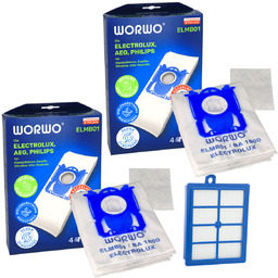 8 szt Worki do Electrolux BAG E201B ELMB01