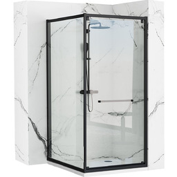 Rea Kabina prysznicowa Rea Space In Black 80x100
