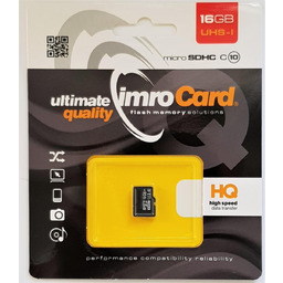 Karta pamięci IMRO, microSDHC, 16 GB