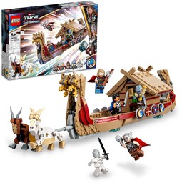 LEGO Marvel, klocki, Thor, Kozia łódź, 76208