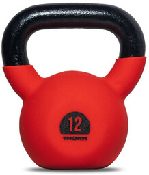 Odważnik Kettlebell Thorn Fit gumowany 12 kg