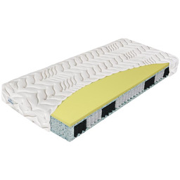 Materasso Materac Sprężynowy Pocket Visco Materasso, Rozmiar -