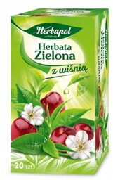 Herbapol Zielona Wiśnia Ex20 herbata ekspresowa