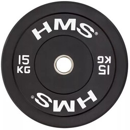 Talerz olimpijski bumper 15 kg BBR15 HMS