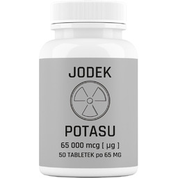 Suplement diety, NaturePRO Jodek potasu 65 mg 50
