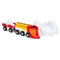 Brio World Pociąg Z Pługiem Śnieżnym
