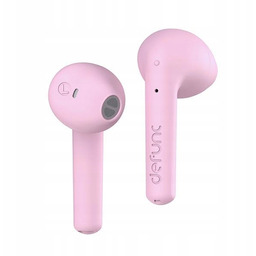 DeFunc Słuchawki Bluetooth 5.3True Lite bezprzewodowe różowy/pink 71467