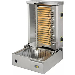 Roller Grill Kebab elektryczny 2 palniki, wsad