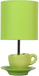 Candellux Lampa biurkowa CYNKA 41-34830 abażurowa dekoracyjna filiżanka