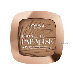 L''Oréal - BRONZE TO PARADISE - Puder brązujący