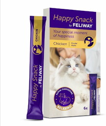 FELIWAY Happy Snack 6x15g kremowa przekąska dla kotów