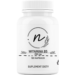 Suplement diety, NaturePRO Witamina B5 Kwas pantotenowy 250