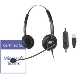 Platora Basic-D USB słuchawka z mikrofonem do komputera