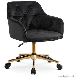 Fotel obrotowy KONOR GOLD Czarny