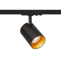 CONNOR lampa do szyny 1-faz czarna/złota 230V LED