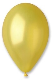 Balony metalizowane 100 sztuk 09391 09301, Kolor: Żółte