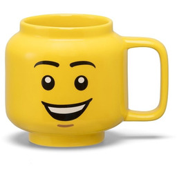 LEGO Chłopiec Z Uśmiechem Kubek Ceramiczny Mała Głowa