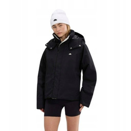 ELLESSE CZARNA KURTKA ZIMOWA Z KAPTUREM I ODPINANYM