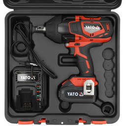 YATO YT-828075 Klucz udarowy Ciężar: 3.8kg, Akumulatorowy, Moment