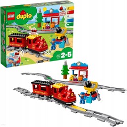 Lego Duplo 10874 Pociąg parowy kolejka ciuchcia
