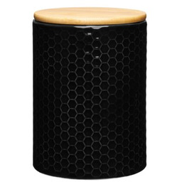 AMBITION Pojemnik ceramiczny Tuvo 1.1 L Czarny