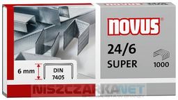 Zszywki standardowe Novus 24/6 DIN SUPERx1000