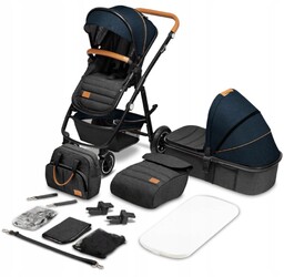 Wózek Lionelo Amber 2w1 Gondola Spacerówka Lekki