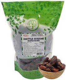 Daktyle suszone bez pestek 1 kg