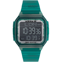 Wodoodporny zegarek sportowy męski ADIDAS cyfrowy zielony