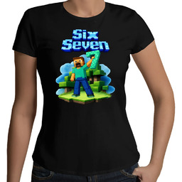 Steve 67 - Six Seven - damska koszulka