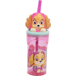 Stor Kubek dla dzieci wielokrotnego użytku ze słomką