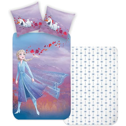 Disney Home Frozen dziecięca pościel dwustronna, zestaw 135