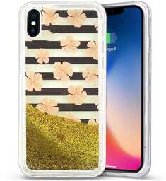 Zizo Liquid Glitter Star Case - Etui iPhone
