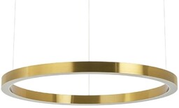 Lampa wisząca RING 100 złota - LED, stal