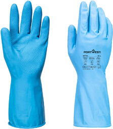 PORTWEST AP76 LEKKIE LATEKSOWE RĘKAWICE OCHRONNE PRZECIWCHEMICZNE FDL