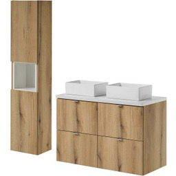 COMAD Zestaw mebli NOVA OAK 2 szafki 50