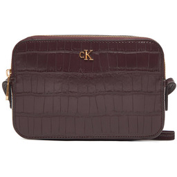 Torebka Calvin Klein LV04F3285G Bordowy