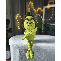 Pakamera Grinch na szydełku, Maskotka pluszowa, Prezent