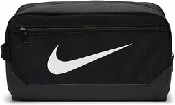 NIKE Brasilia Shoe Bag 9.5, czarny/czarny/biały, rozmiar uniwersalny,
