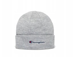 Czapka Zimowa Unisex Champion Szara 806064-Em021 Na Zimę