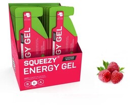 SQUEEZY Żel energetyczny 33 g Malina 12+1 gratis