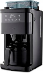 Ekspres przelewowy z Młynkiem Medion 1L.Termos,1000W,8 poz.mielenia,Timer