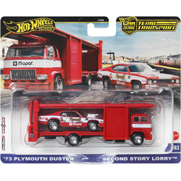 Hot Wheels Premium Team Transport Ciężarówka i samochodzik