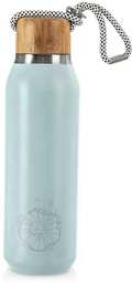Termos butelka stalowy niebieski próżniowy 580 ml