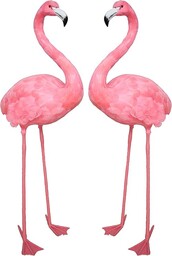 Talking Tables Emporium gigantyczny stojący flaming do dekoracji