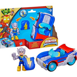 HASBRO Figurka Disney Junior Iron Man i Super