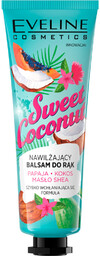 Eveline Sweet Coconut, nawilżający balsam do rąk, 50ml