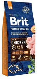 Brit Premium By Nature Senior Small/Medium Chicken 15
